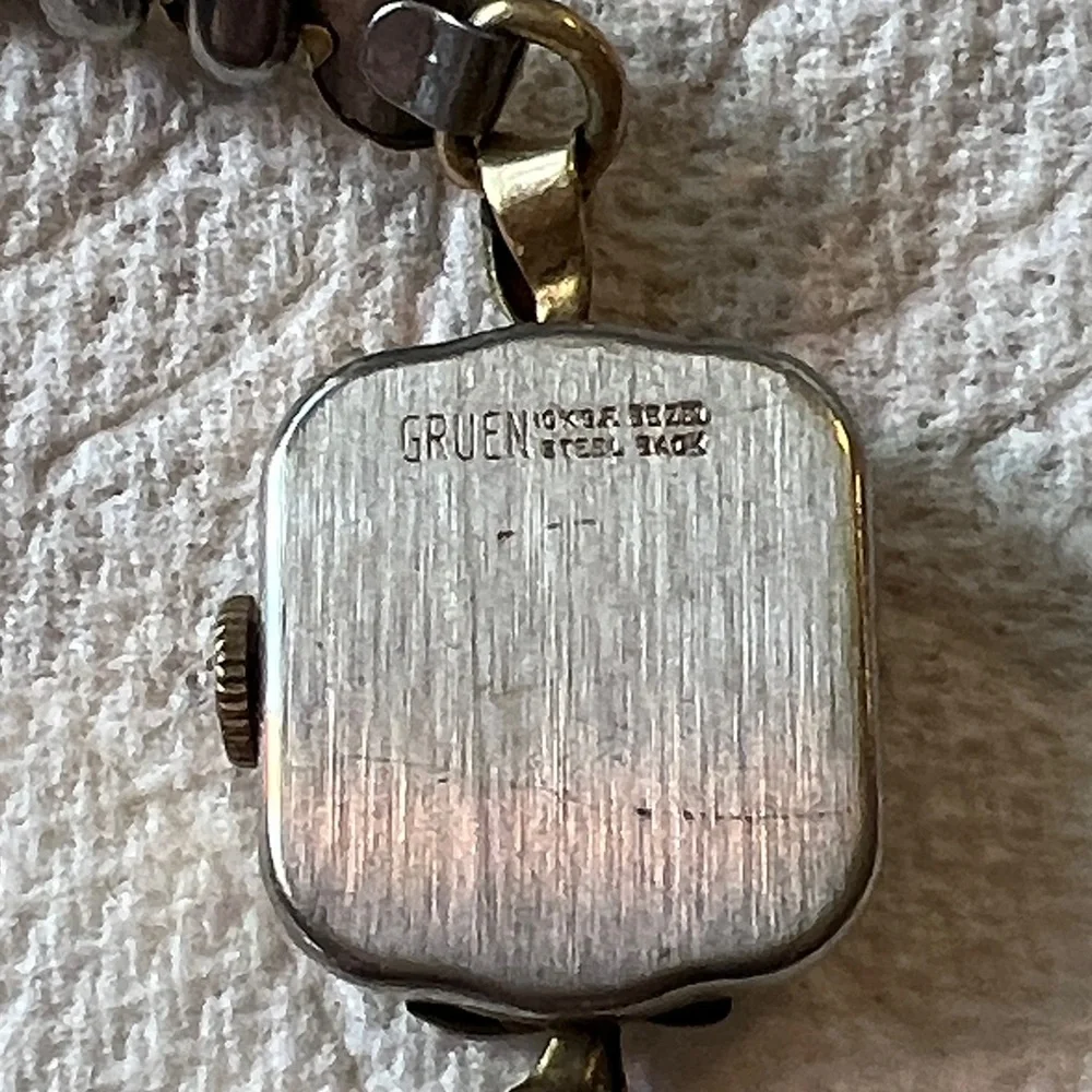 10k Gold Filled Gruen ladies watch Works